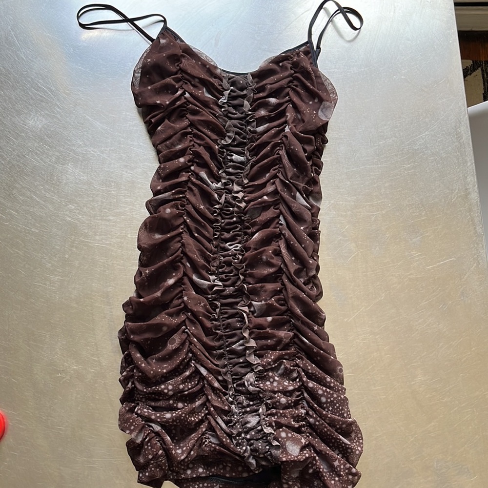 ASOS Rouched Dress